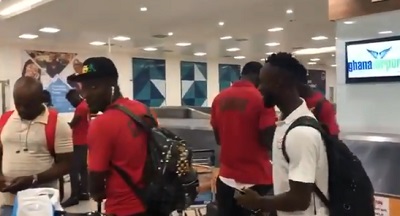 Black Stars ghost back into town after AFCON exit (VIDEO)
