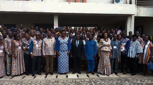 Participants and dignitaries after the launch