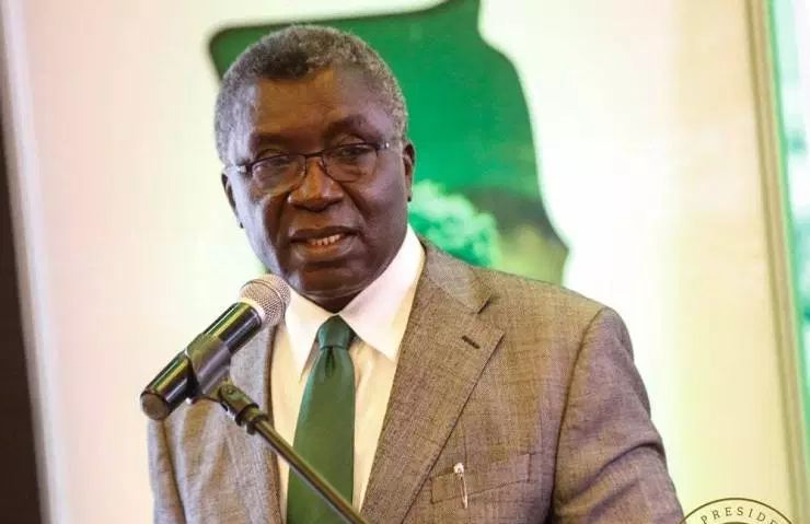 The Minister of Environment, Science, Technology and Innovation, Professor Kwabena Frimpong-Boateng