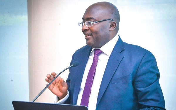 Vice-President Dr Mahamudu Bawumia addressing the  Canada-Ghana Economic Summit  in Vancouver, Canada