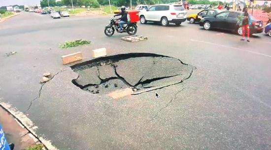 Temporary closure of section of Legon-Okponglo road