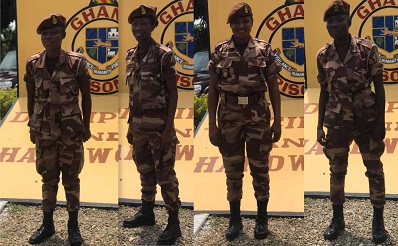 National football stars join Prisons Service
