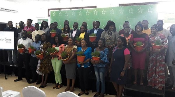 The Cohort Five members after the induction