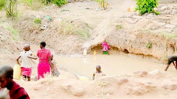 Over five million Ghanaians do not have access to a safely managed supply