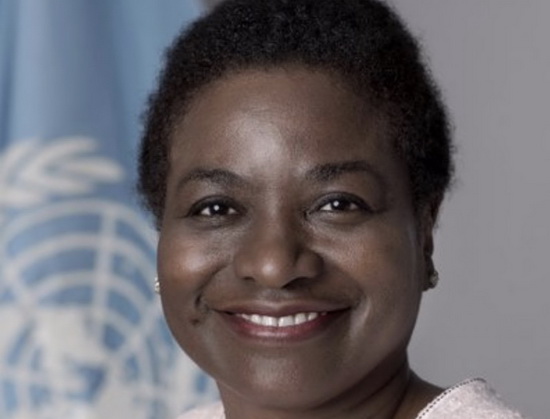 Dr Natalia Karen. UNPFA Executive Director