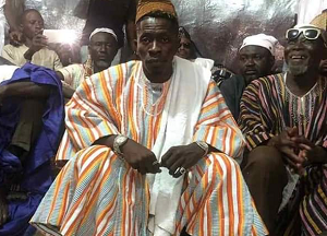 Shatta Wale enskinned as "Dancehall Naa” in Tamale 