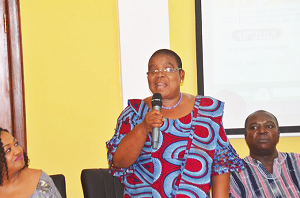 President of GHATOF, Madam Bella Ahu