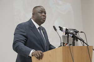 Mr Lawrence Agyinsam, CEO, Exim Bank Ghana