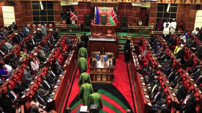 Kenya MP arrested 'for slapping female colleague'