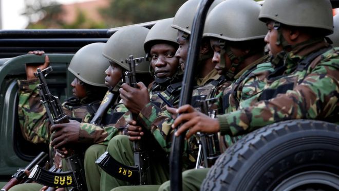  Al-Shabab have been fighting Kenyan troops because of Kenya's support for the Somali government 