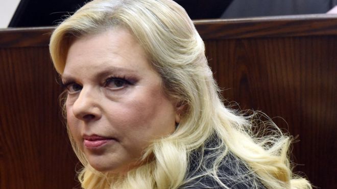 Media captionSara Netanyahu admitted in court to misuse of state funds.