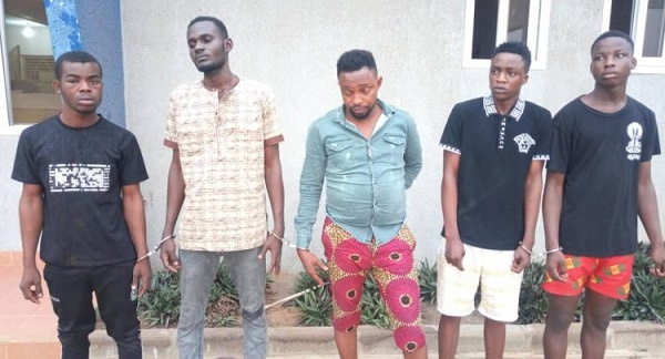 5 Nigerians arrested for allegedly raping woman in husband's presence