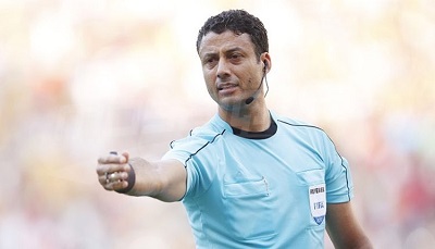 Tunisian referee Youssef Essrayri