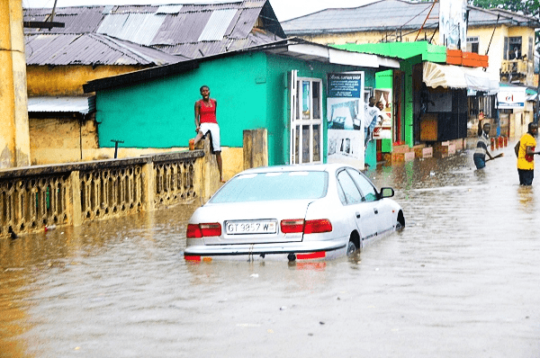 Recent floods in Accra