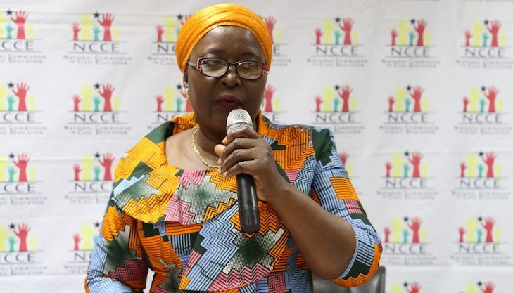   The Minister for Local Government and Rural Development, Hajia Alima Mahama