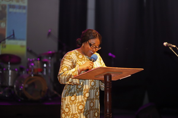 Ms Ayorkor Botchwey delivering her address