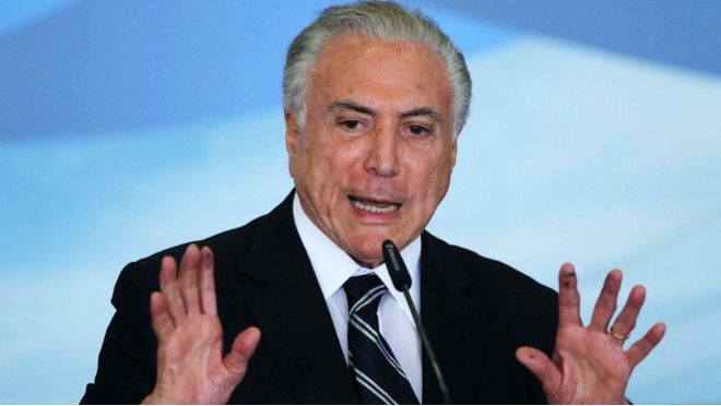 Michel Temer left office in January 
