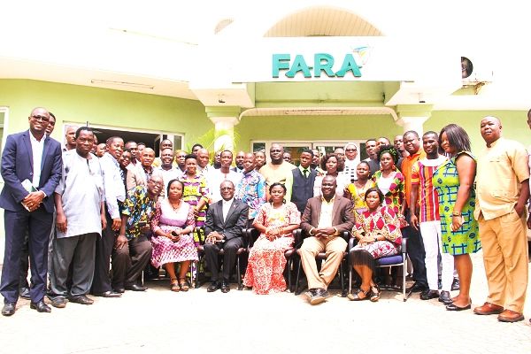 Participants after the training. Picture: EDNA ADU-SERWAA