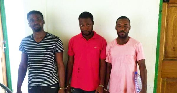 The three suspects
