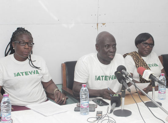 Mr Oteng Adjei speaking at the event. Pictures: GABRIEL AHIABOR