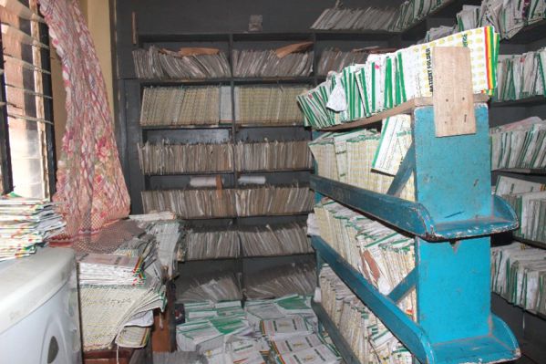 A records office in a health facility