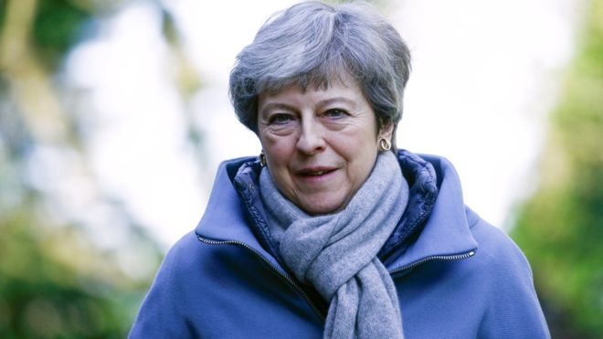 Prime Minister Theresa May is expected to update ministers on her Brexit strategy