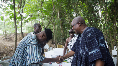 John Mahama clarifies NDC "forest meeting"