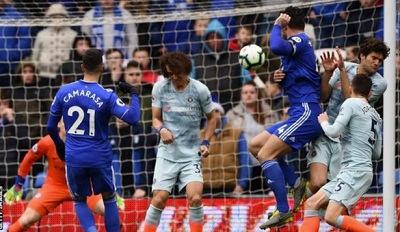 Three of Victor Camarasa's five Premier League goals have come against Manchester United, Arsenal and Chelsea