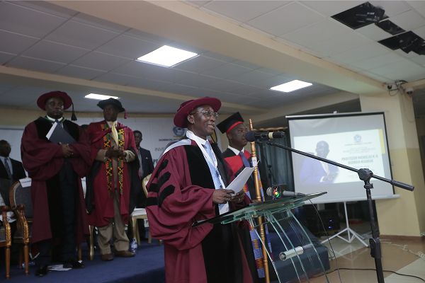 President of Dominion University College,Prof Nsowah-Nuamah. Picture by Jewel Prom