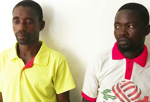 Kwame Tawiah (right) and Kwaku Yaboe