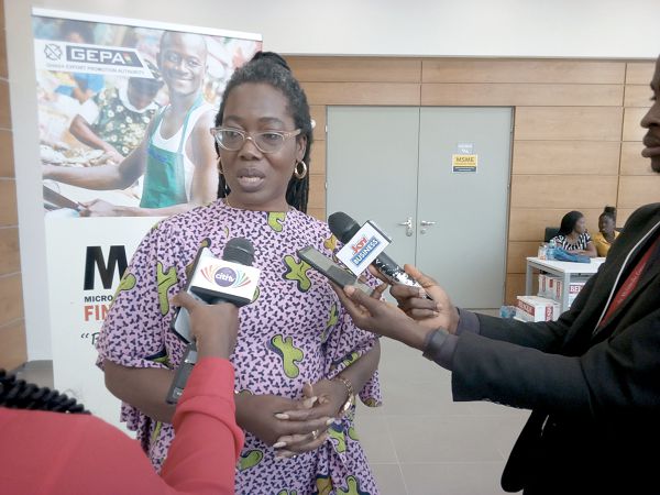 Ms Afua Asabea Asare,CEO of Ghana Export Promotion Authority