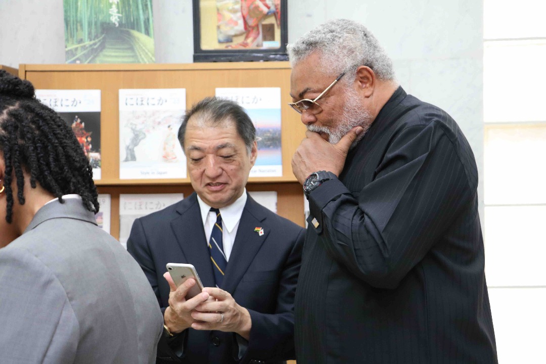 Rawlings, Nana Konadu congratulate new Japan Emperor (PHOTOS)