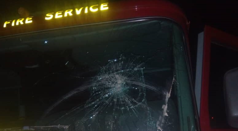 Asamankese: Angry residents attack firemen for arriving late at fire scene