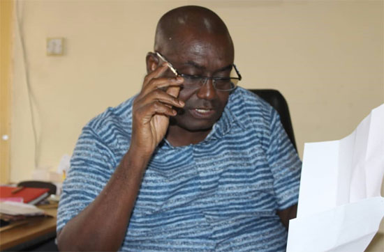 Isaac Bampoe-Addo, clogsag Executive Sectary
