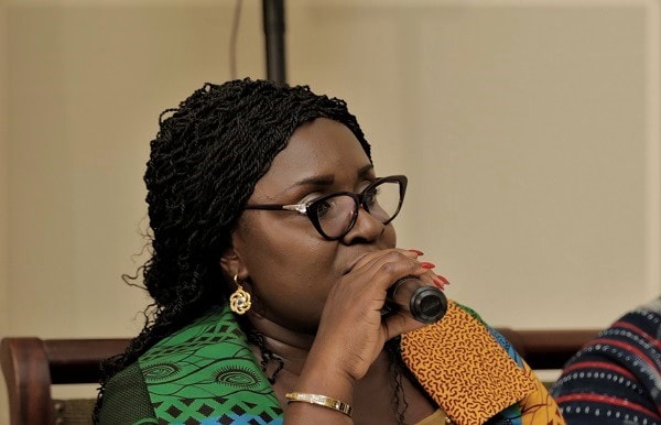 Mrs Linda Ofori-Kwafo (left), Board Chairperson, Office of the Special Prosecutor,