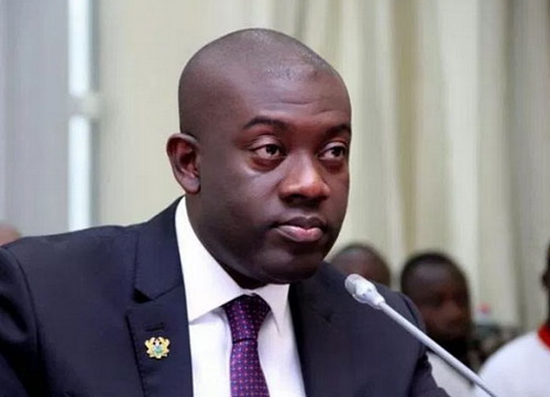 Information Minister Kojo Oppong Nkrumah