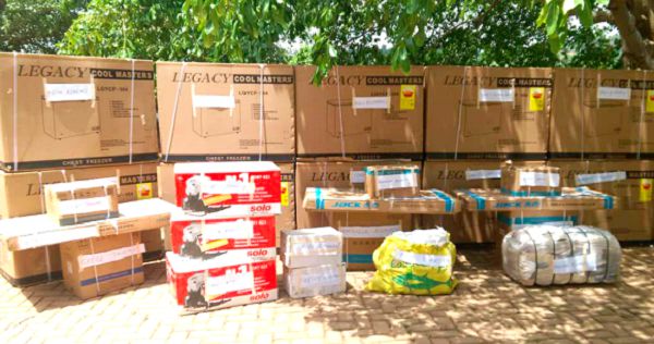 Some of the packed Items