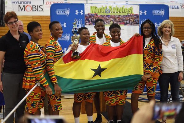 Methodist Girls' SHS wins 2019 World ROBOFEST competition