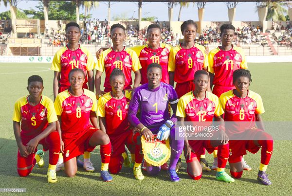 A line up of the Black Queens team