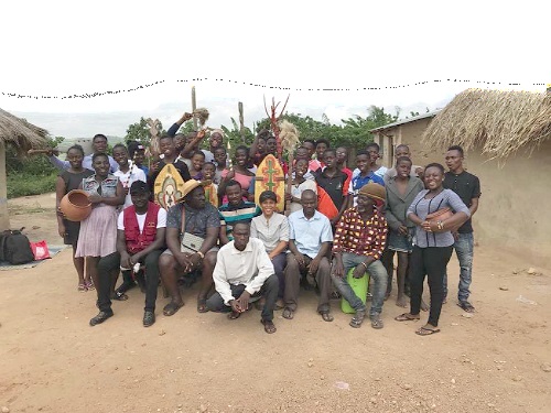 The cast and crew of Teen Show