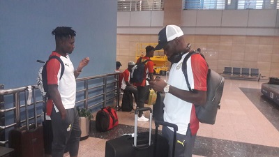 Black Meteors arrive in Egypt for 2019 U-23 AFCON