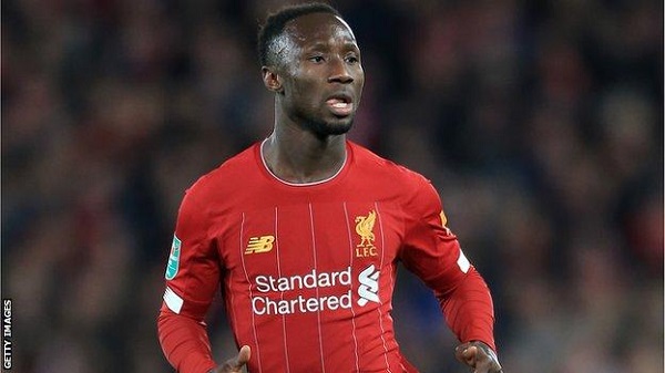  Liverpool's Naby Keita missed the end of the 2019 Africa Cup of Nations with an injury