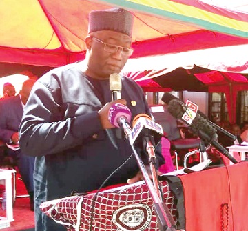  Mr Joe Ghartey delivering the President’s speech