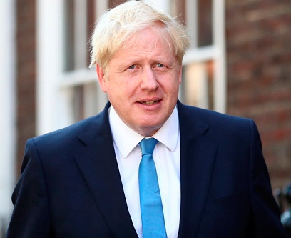 The Prime Minister of the United Kingdom, Boris Johnson
