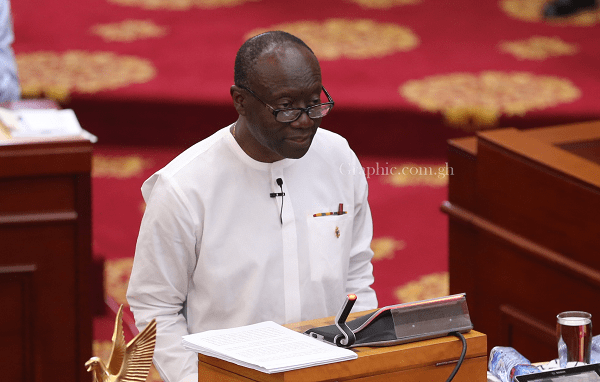Finance Minister, Ken Ofori-Atta