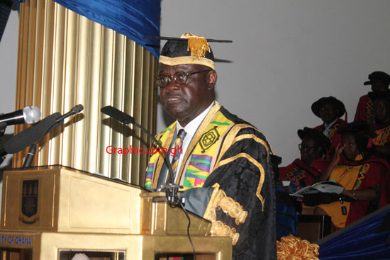 Prof Ebenezer Oduro Owusu, Vice Chancellor, University of Ghana (UG)