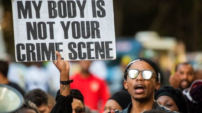 Uyinene Mrwetyana's killing led to protests across South Africa