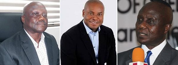 Professor Newman Kusi, Executive Director, IFS, Mr Richard Ahiagbah - Executive Director Danquah institute, Dr John Kwakye, Director of Research - IEA
