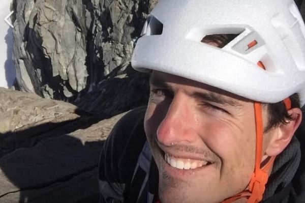 Brad Gobright fell around 300 metres to his death