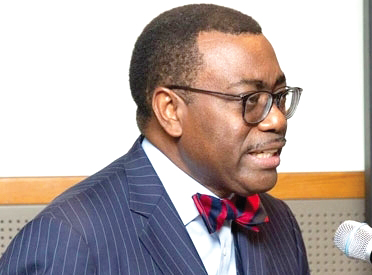 President of the African Development Bank (AfDB), Dr Akinwumi A.  Adesina